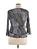Alberto Makali 100% Polyester Gray 3/4 Sleeve Blouse Size XL - photo 2