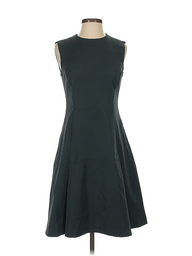 Pre-owned W By Worth Casual Dress In Green