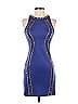 Bebe Blue Cocktail Dress Size XS - photo 1