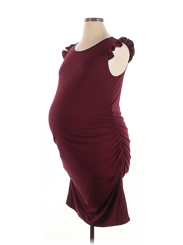 Bhome Burgundy Cocktail Dress Size XL - photo 1