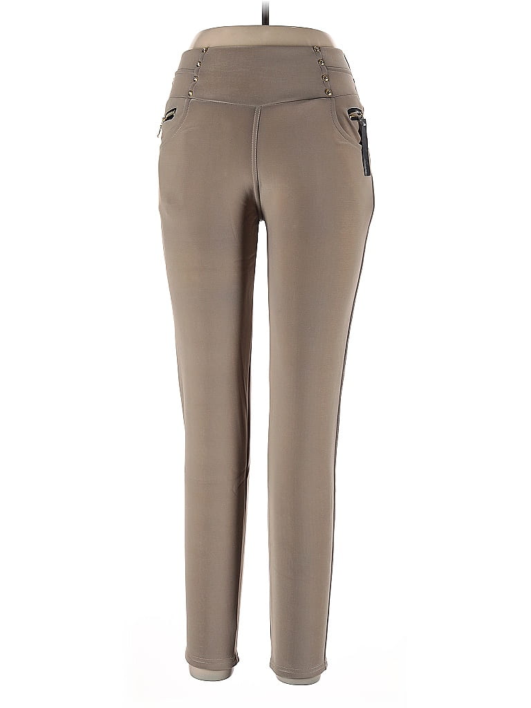 Pre-owned Mode Active Pants In Brown