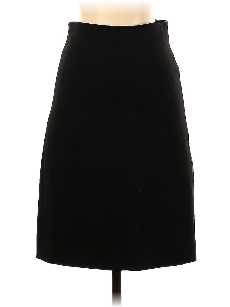 Pre-owned Intermix Casual Skirt In Black