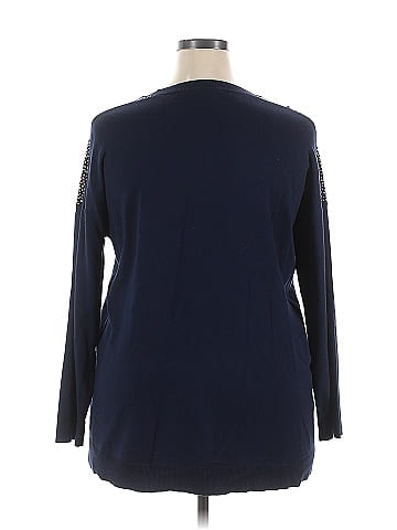 Carmen Carmen Marc Valvo Long Sleeve Top (view 2)
