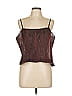 Bandolera 100% Viscose Burgundy Sleeveless Blouse Size EU 42 / US 12 - photo 1