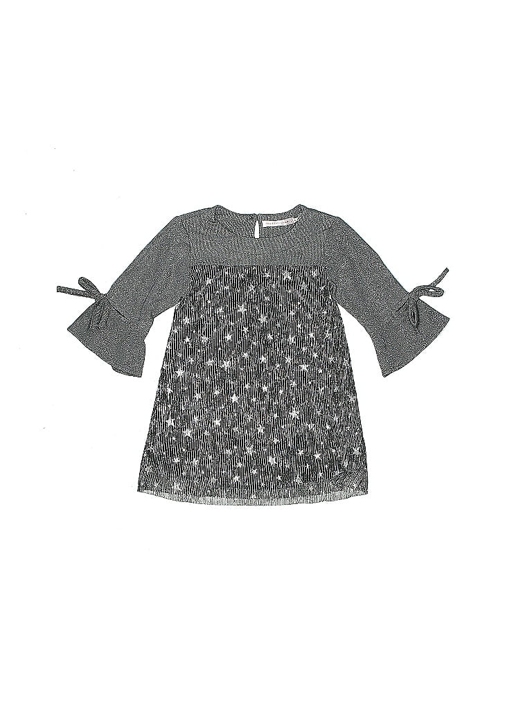 Deux Par Deux Stars Gray Dress Size 3 - photo 1