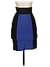 BCBGMAXAZRIA Color Block Blue Formal Skirt Size S - photo 1