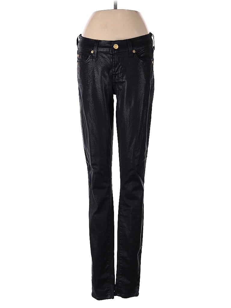 Pre-owned 7 For All Mankind Jeans In Black