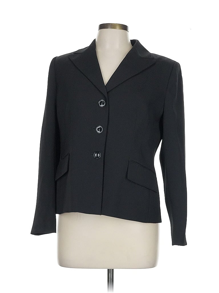 Pre-owned Kasper Blazer Jacket In Gray