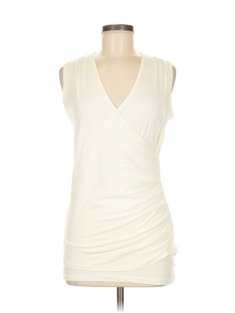 Click to view more detailed imagery on our partner's website Pre-owned Doublju Sleeveless Blouse In White