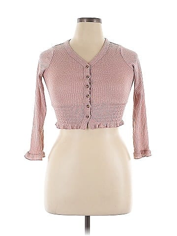 THREE PINK HEARTS Cardigan (view 1)
