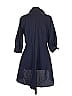 New York & Company Blue Casual Dress Size L - photo 2