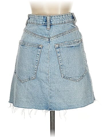 Zara Denim Skirt (view 2)