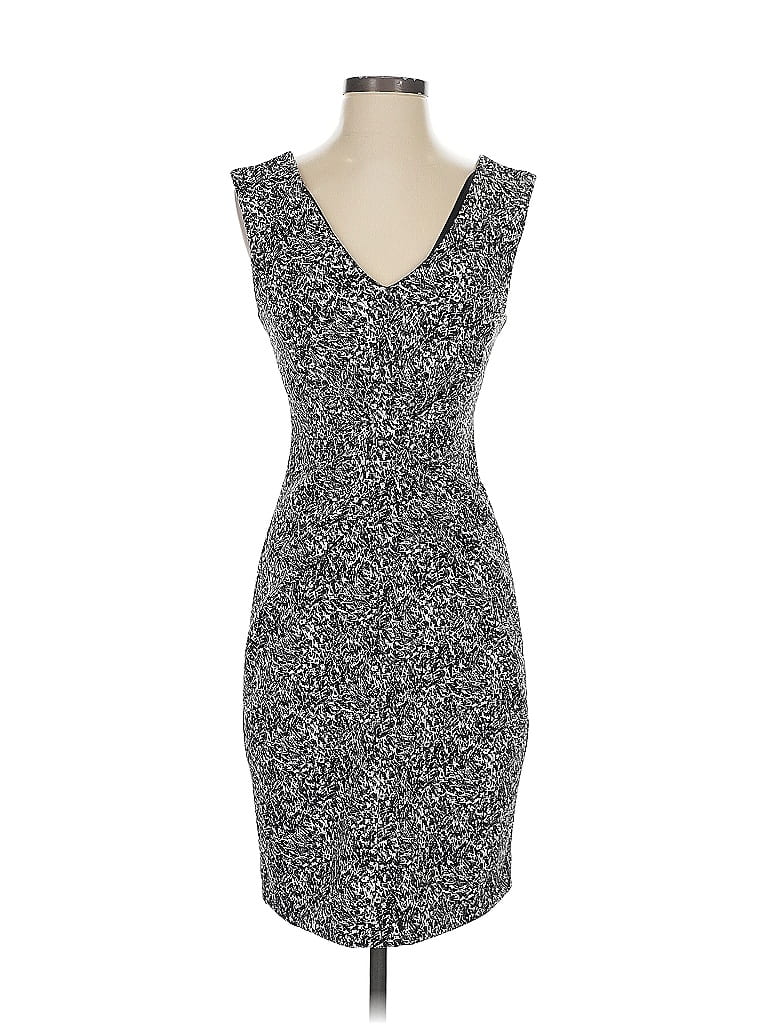 Pre-owned Express Cocktail Dress In Gray