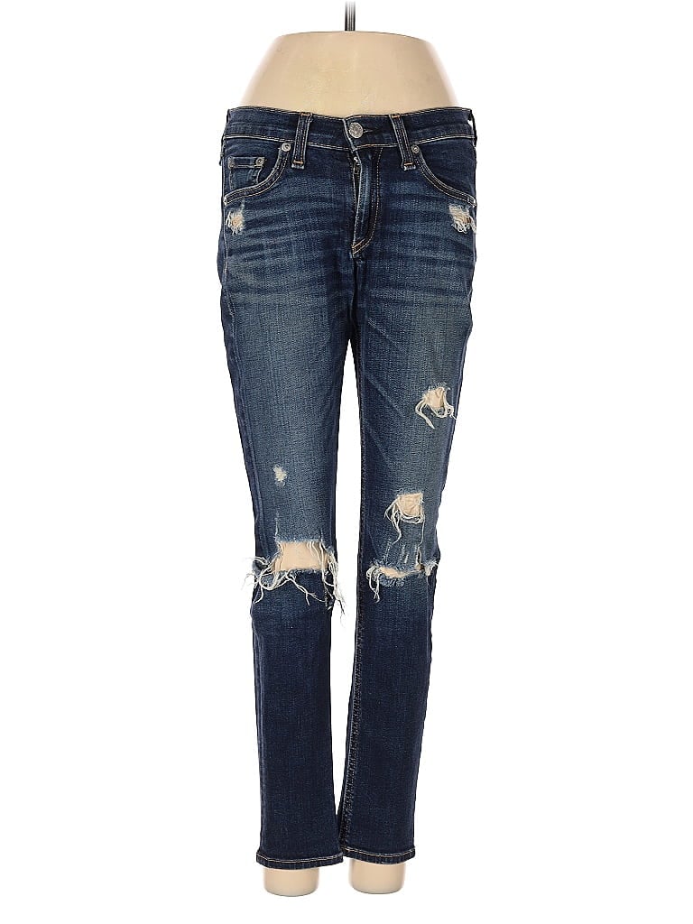 Pre-owned Rag & Bone Jeans In Blue