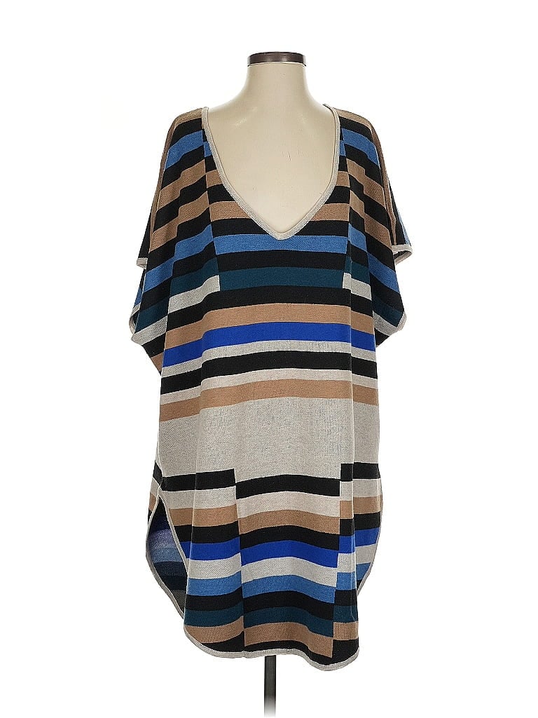 Mara Hoffman Blue Poncho Size 0 - photo 1