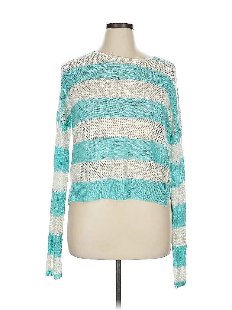 Pre-owned Dots Pullover Sweater In Blue