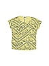 Tocoto Vintage Paisley Yellow Sleeveless T-Shirt Size 2 - photo 1