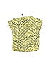 Tocoto Vintage Paisley Yellow Sleeveless T-Shirt Size 2 - photo 2