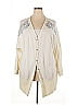 DG^2 by Diane Gilman Ivory Cardigan Size 2X - photo 1