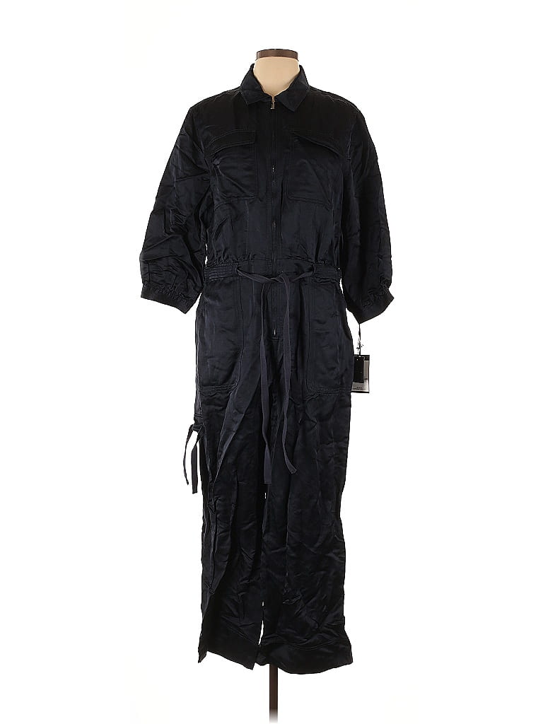 Worth New York Black Jumpsuit Size 12 - photo 1