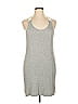 Lou & Grey Solid Gray Casual Dress Size XL - photo 1