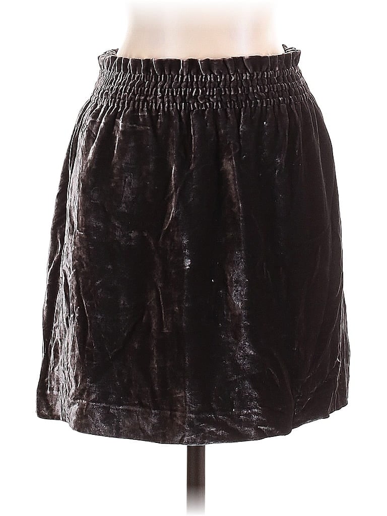 Pre-owned J.crew Collection Casual Skirt In Brown