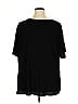 Terra & Sky Black Short Sleeve Henley Size 4X - photo 2
