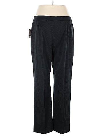 Nine West 100% Polyester Black Active Pants Size 16