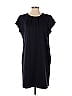 Lands' End Solid Black Casual Dress Size 4 - photo 1