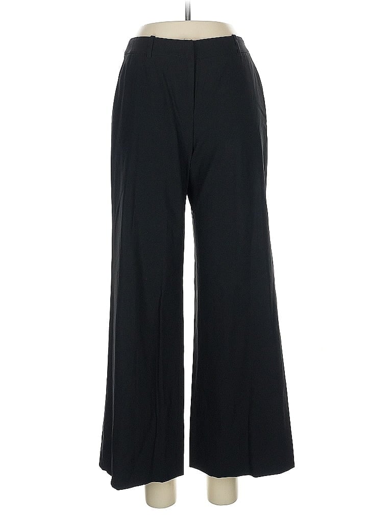 Giorgio Armani 100% Newwool Black Wool Pants Size EU 40 / US 10 - photo 1
