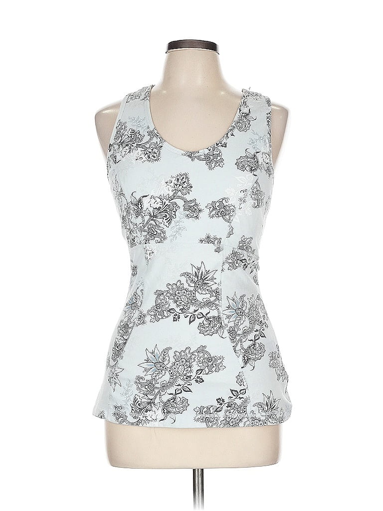 Marika Magic Silver Blue Tank Top Size L - photo 1