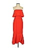Nicholas Red Cocktail Dress Size 0 - photo 1