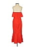Nicholas Red Cocktail Dress Size 0 - photo 2