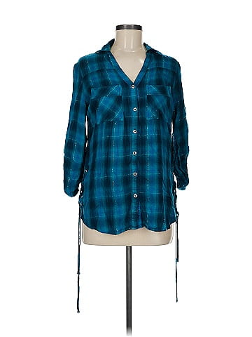 Soho 3/4 Sleeve Button-Down Shirt (view 1)