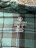 Volcom 100% Cotton Plaid Green Teal Long Sleeve Button-Down Shirt Size 8 - 10 - photo 3