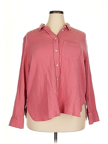 J.Crew 3/4 Sleeve Button-Down Shirt (view 1)