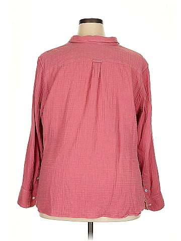J.Crew 3/4 Sleeve Button-Down Shirt (view 2)