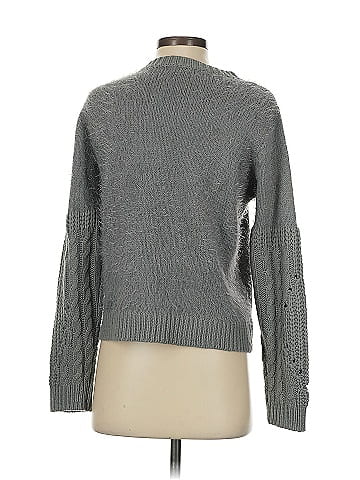 Woven Heart Pullover Sweater (view 2)