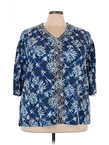 Cathy Daniels 3/4 Sleeve Blouse (view 1)