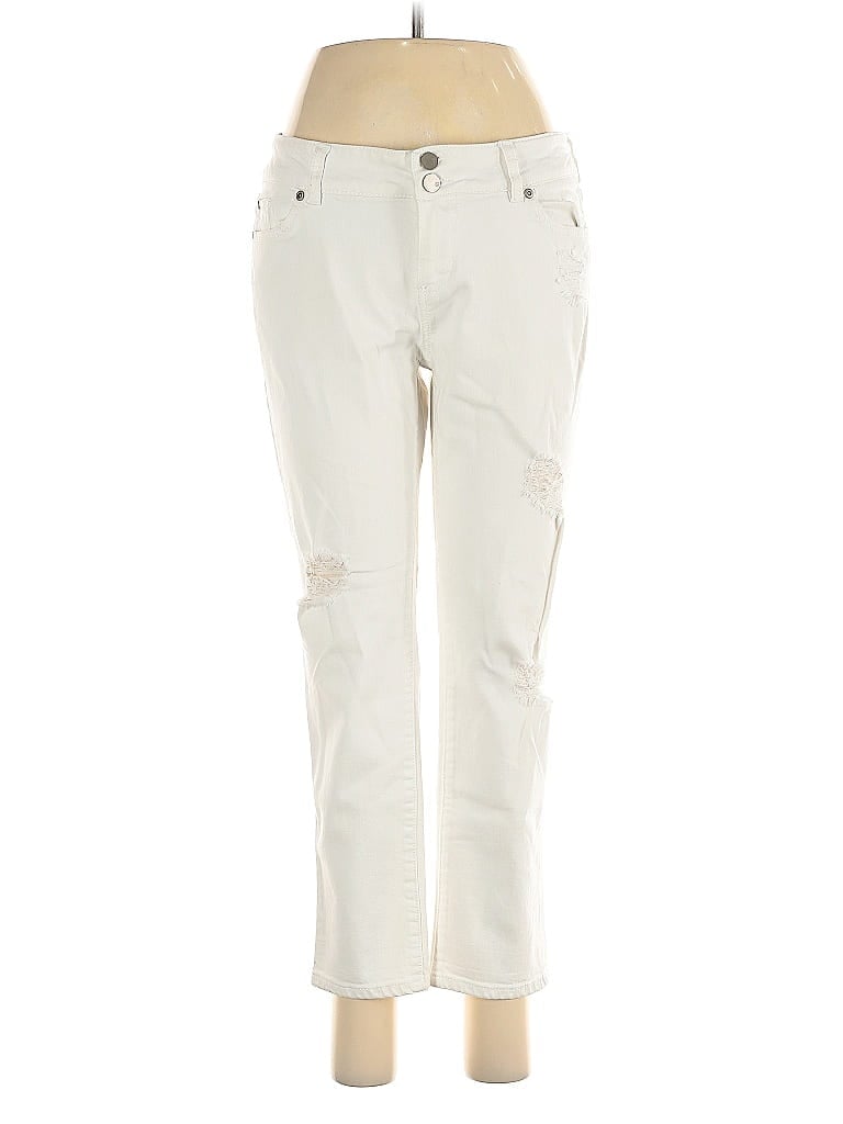 Pre-owned Soho Jeans New York & Company Jeans In White