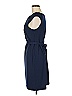 Max and Cleo Solid Blue Cocktail Dress Size 8 - photo 5
