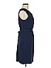 Max and Cleo Solid Blue Cocktail Dress Size 8 - photo 4