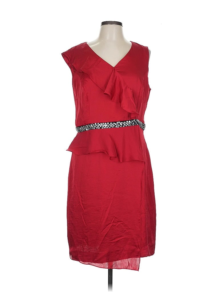 Pre-owned Antonio Melani Cocktail Dress In Red