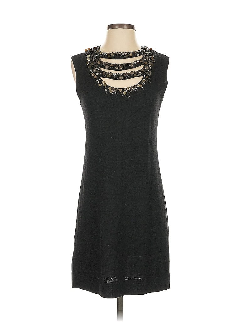 Click to view more detailed imagery on our partner's website Pre-owned Nanette Lepore Wool Dress In Black