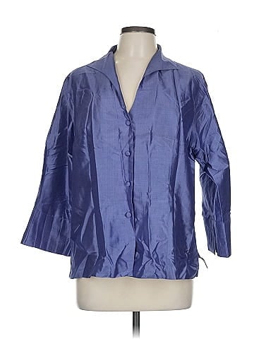 Charlotte Kellogg 3/4 Sleeve Silk Top (view 1)
