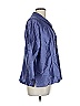 Charlotte Kellogg 100% Silk Blue 3/4 Sleeve Silk Top Size XXL - photo 4