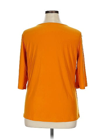 Ashley Blue 3/4 Sleeve Top (view 2)