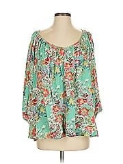 World Market 3/4 Sleeve Blouse