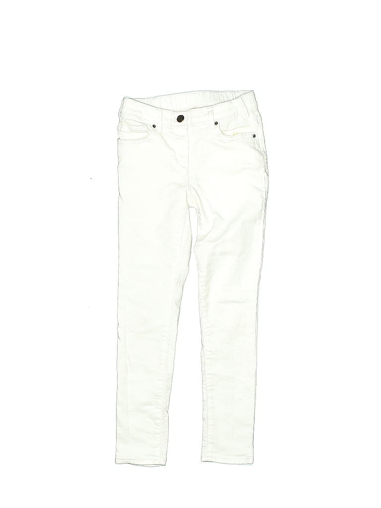 Pre-owned Crewcuts Kids' Jeans In White