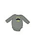 Circo Gray Long Sleeve Onesie Size 0-3 mo - photo 1